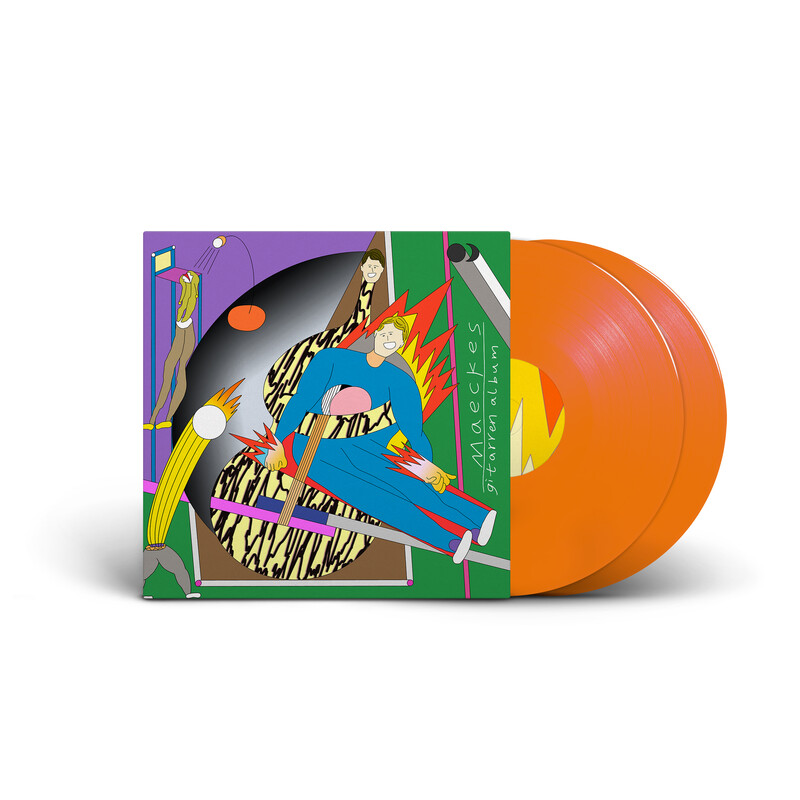 Gitarren Album von Maeckes - 2 Vinyl - Orange Edition jetzt im Maeckes Store